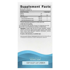 Nordic Naturals Ultimate Omega – Lemon Flavor, 60 Soft Gels (640 mg per Soft Gel) - Mumzar