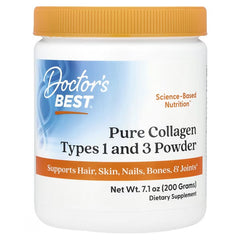 Doctor's Best Pure Collagen Types 1 & 3 Powder – 7.1 oz (200 g)