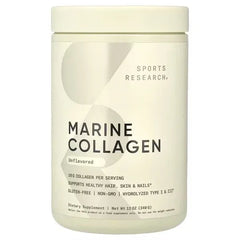 Sports Research, Marine Collagen, Unflavoured, 12 oz (340 g) - Mumzar