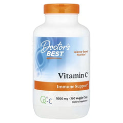 Doctor's Best, Vitamin C, 1,000 mg, 360 Veggie Caps - Mumzar