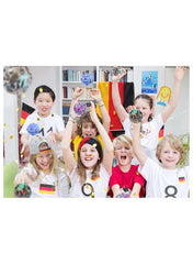 Vibrant Bounce Assorted Rubber Ball – Multicolour (1 Piece) - Mumzar