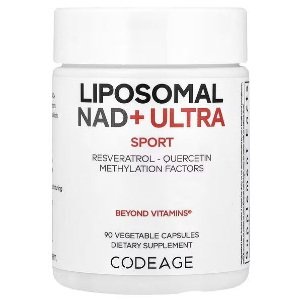 Codeage Sport Liposomal NAD+ ULTRA – 90 Vegetable Capsules - Mumzar