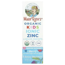 Vegetarian dietary supplement box with cartoon kid and berry liquid drops label