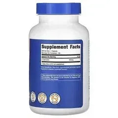 NATURELO Magnesium Glycinate Chelate Complex – 120 Vegetarian Capsules - Mumzar