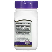 21st Century chewable papaya enzyme bottle with Supplement Facts label