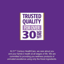 Trusted quality supplement label with “30 years” badge