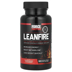 Force Factor, LeanFire®, 60 Veg Capsules - Mumzar