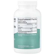 Fairhaven Health inositol supplement bottle, back label with Supplement Facts panel