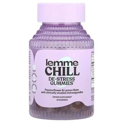 Lemme Chill De-Stress Ashwagandha Gummies – 60 Gummies - Mumzar