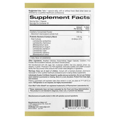 California Gold Nutrition, CranMax® LactoBif® Probiotics, 25 Billion CFU, 30 Veg Capsules