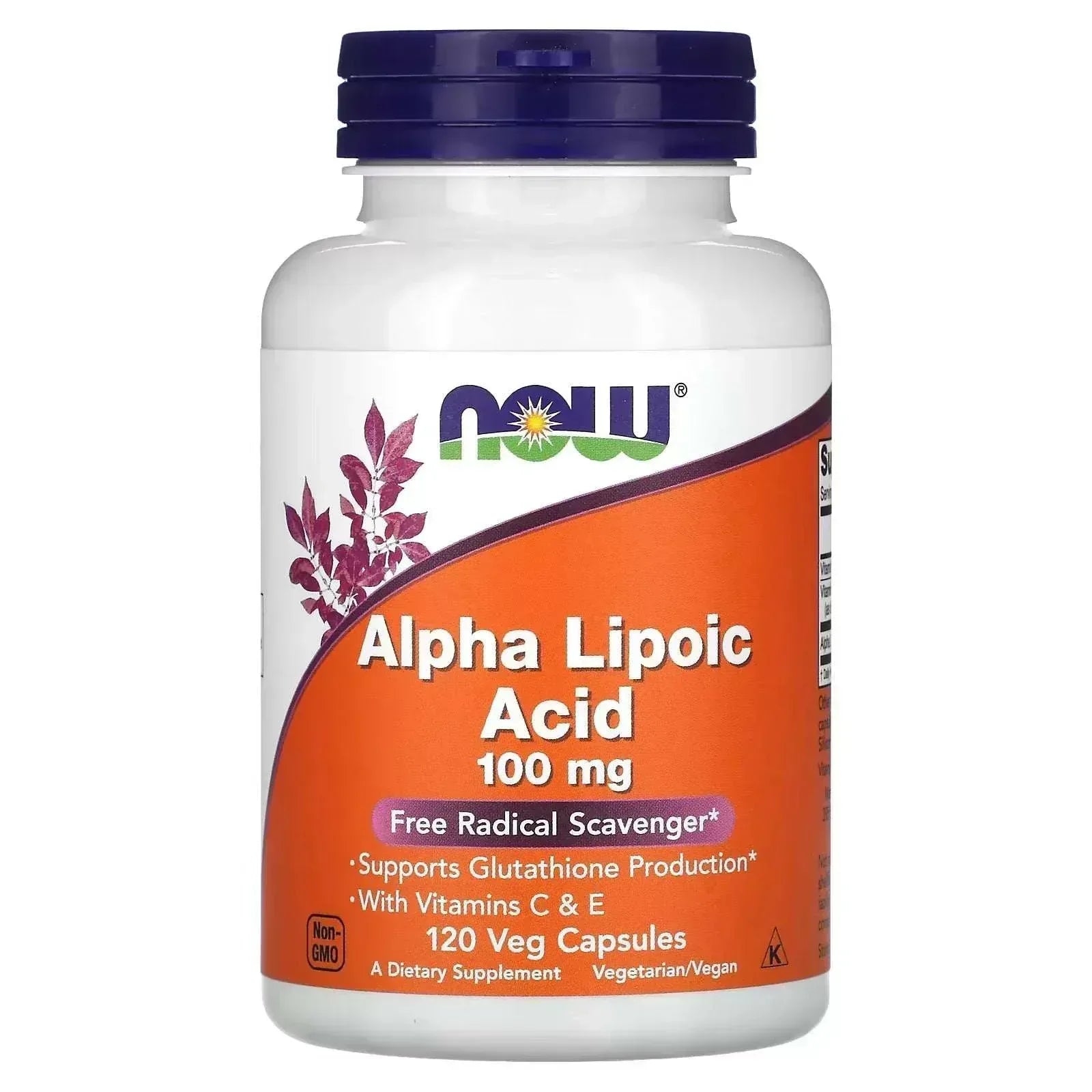 NOW Foods Alpha Lipoic Acid – 100 mg, 120 Veg Capsules - Mumzar