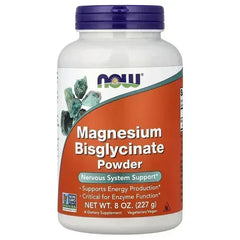NOW Foods Magnesium Bisglycinate Powder – 8 oz (227 g) - Mumzar