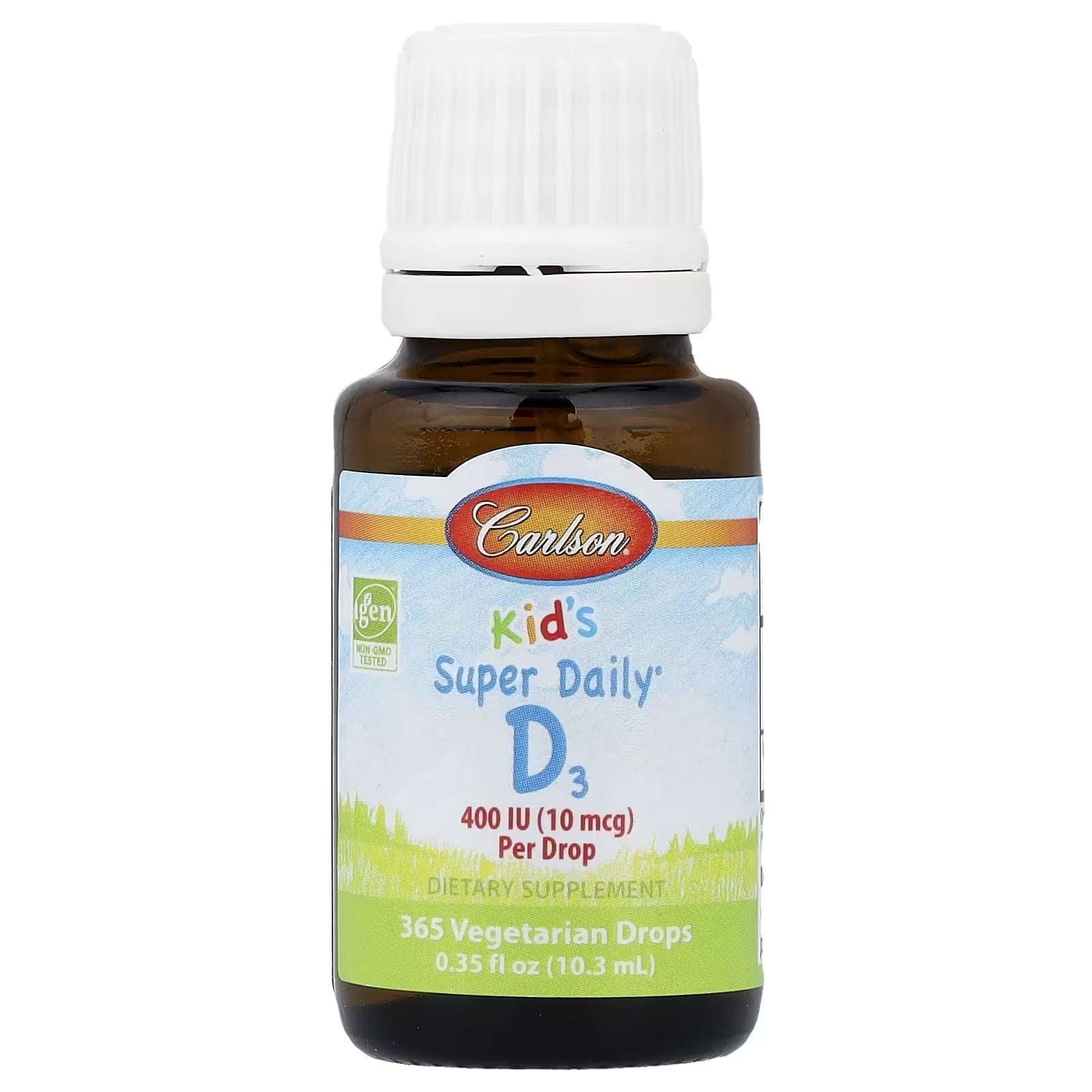 Carlson, Kid's Super Daily® D3, 0.35 fl oz (10.3 ml)