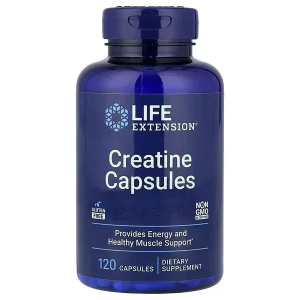 Life Extension Creatine Capsules – 120 Capsules - Mumzar