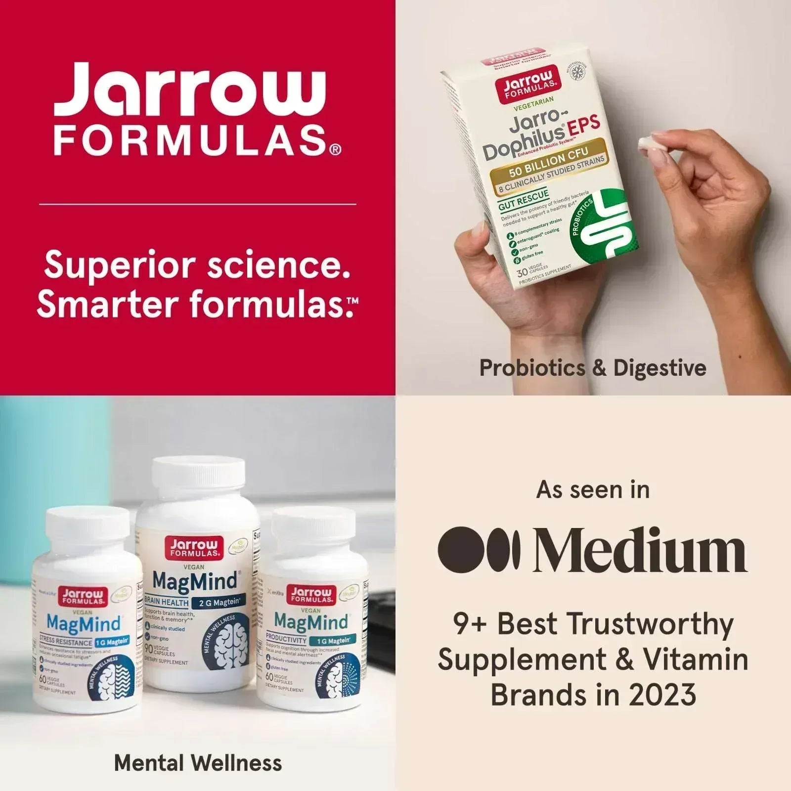 Jarrow Formulas Vegan Glutathione Reduced 500 mg – 60 Veggie Capsules - Mumzar
