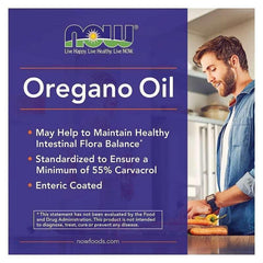 NOW Foods Oregano Oil – 90 Softgels | Herbal Immune & Digestive Support - Mumzar