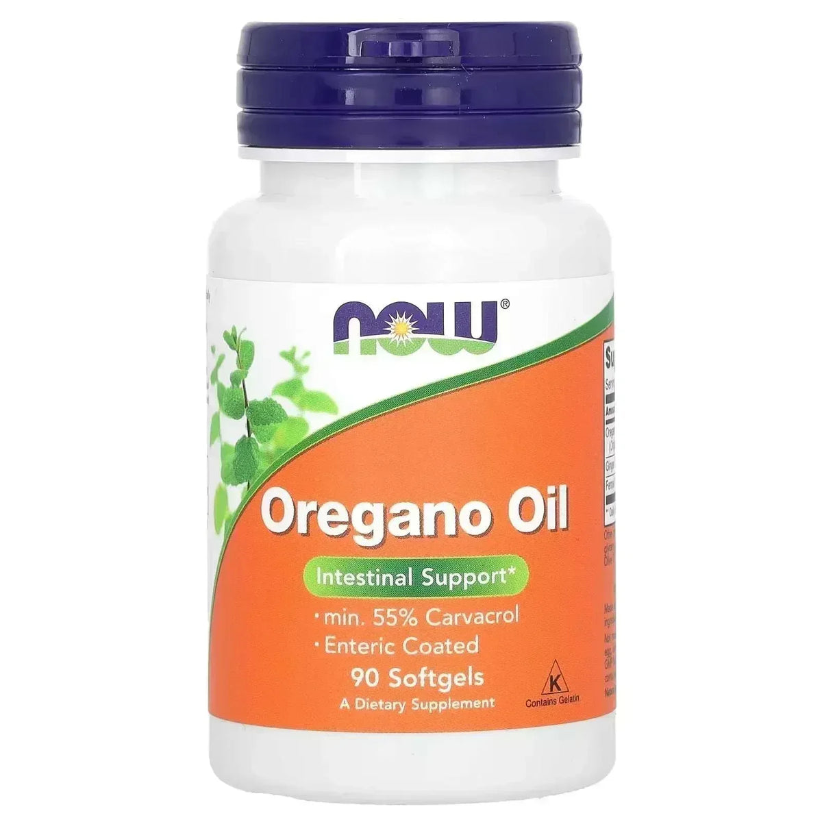 NOW Foods Oregano Oil – 90 Softgels | Herbal Immune & Digestive Support - Mumzar