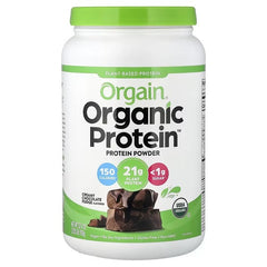Orgain Organic Protein™ Powder Creamy Chocolate Fudge – 2.03 lb (920 g) - Mumzar