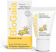 BioGaia probiotic baby drops box and tube, 5 ml supplement packaging