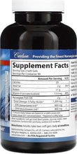 Dietary supplement bottle with Supplement Facts panel and serving size table