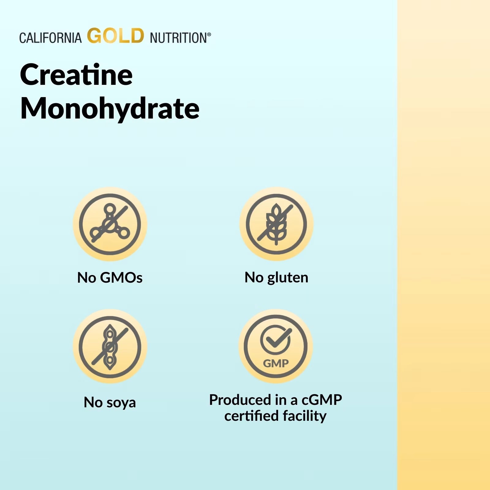 California Gold Nutrition Sport Creatine Monohydrate – 750 mg, 240 Veggie Capsules - Mumzar