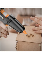 50W Mini Hot Glue Gun Kit with 10 Glue Sticks – Fast Heating Compact Glue Gun