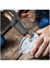 50W Mini Hot Glue Gun Kit with 10 Glue Sticks – Fast Heating Compact Glue Gun