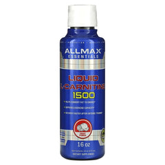 ALLMAX Liquid L-Carnitine 1500, Fruit Punch, 16 fl oz (473 ml)