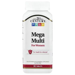 21st Century Mega Multi for Women – 90 Tablets