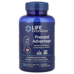Life Extension, Prenatal Advantage, 120 Easy-To-Swallow Softgels