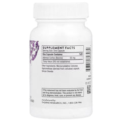 Thorne Adrenal Cortex – 50 mg per Capsule, 60 Capsules