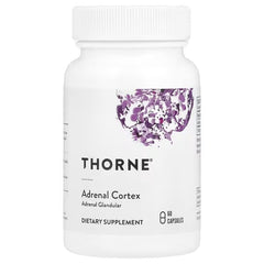 Thorne Adrenal Cortex – 50 mg per Capsule, 60 Capsules