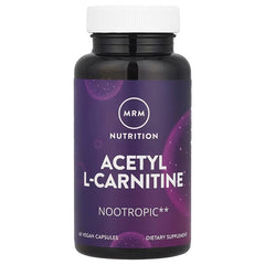 MRM Nutrition Acetyl L-Carnitine – 60 Vegan Capsules