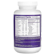 AOR supplement facts label on back of Multi Basics 3 bottle, 180 capsules