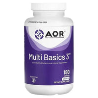 Advanced Orthomolecular Research (AOR) Multi Basics 3 – 180 Capsules - Mumzar