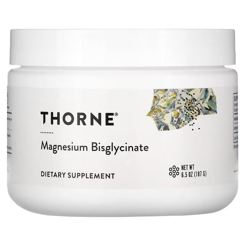 Thorne Magnesium Bisglycinate Powder – 6.5 oz (187 g)