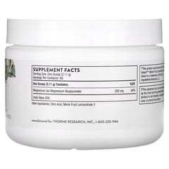Thorne Magnesium Bisglycinate Powder – 6.5 oz (187 g)