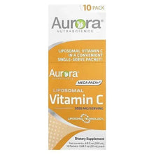 Liposomal vitamin C supplement box, 10 packets, 20 ml each