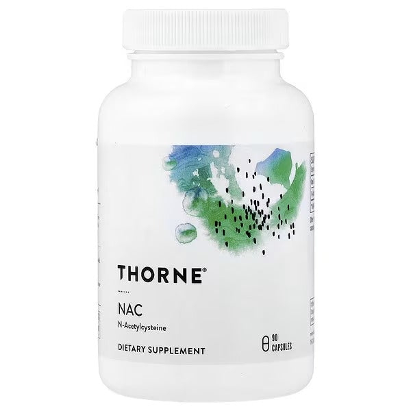 Thorne NAC (N-Acetyl Cysteine) – 500 mg, 90 Capsules