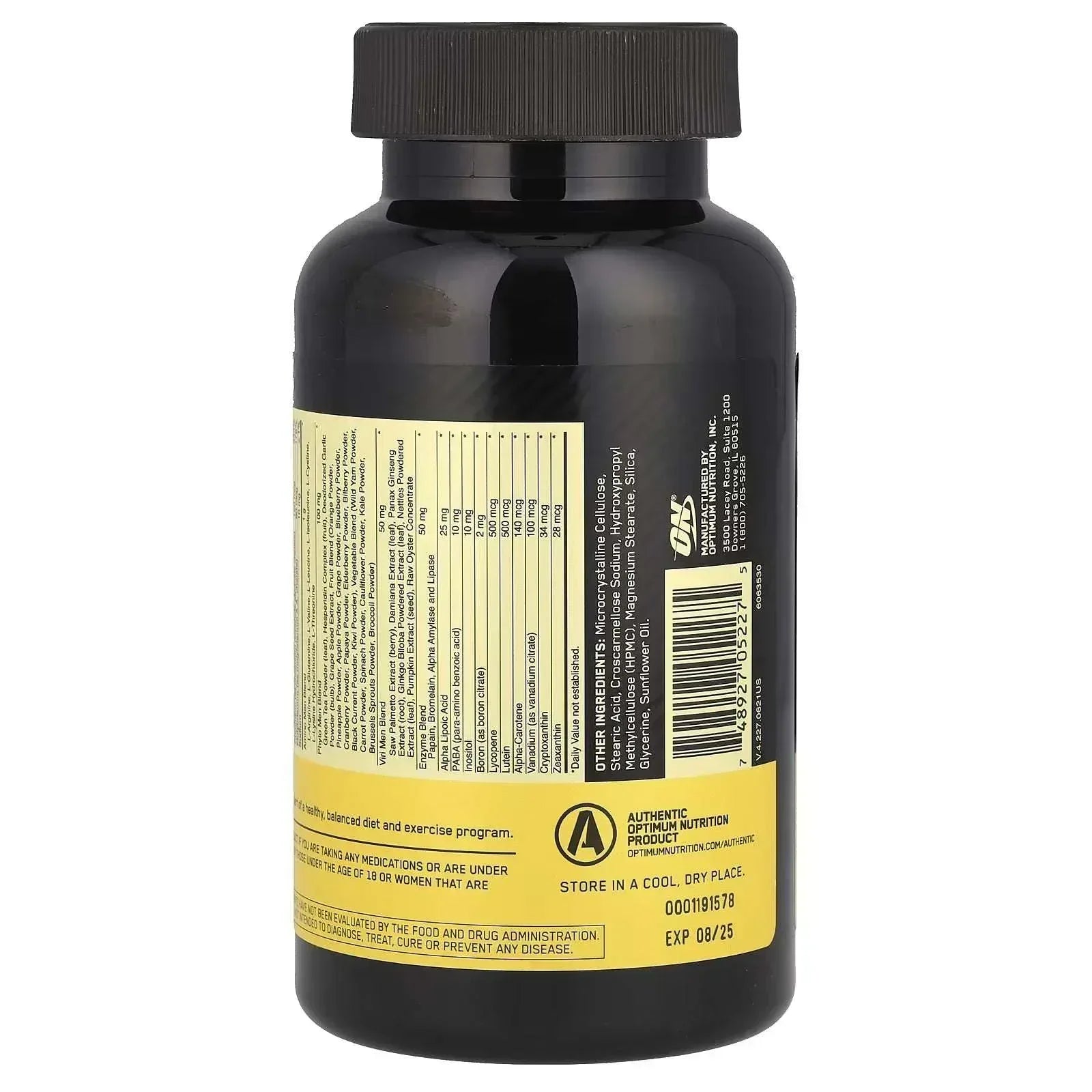 Optimum Nutrition Opti-Men® Multivitamin – 150 Tablets - Mumzar