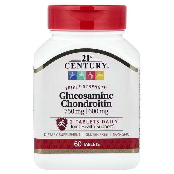 21st Century Glucosamine/Chondroitin Sulphate – 60 Tablets