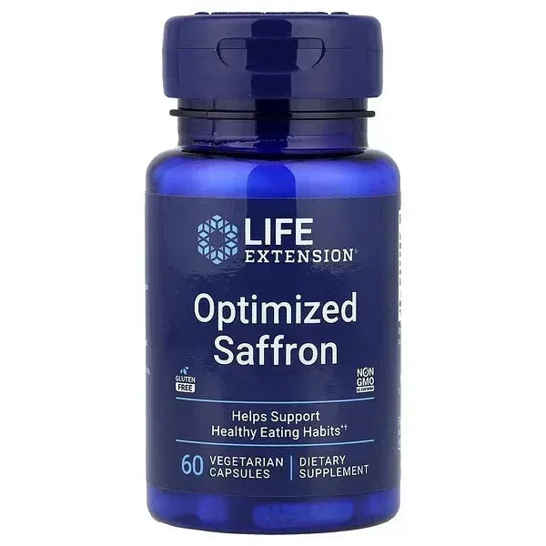 Life Extension Optimized Saffron – 78 mg, 60 Vegetarian Capsules - Mumzar