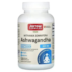 Jarrow Formulas Ashwagandha – 300 mg, 120 Veg Capsules - Mumzar