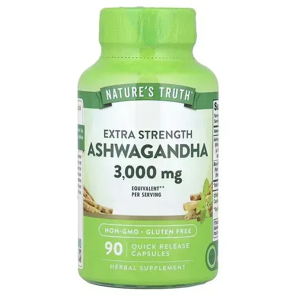 Nature's Truth Ashwagandha – 90 Quick Release Capsules - Mumzar
