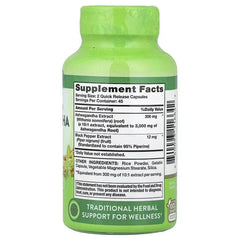 Nature's Truth Ashwagandha – 90 Quick Release Capsules - Mumzar