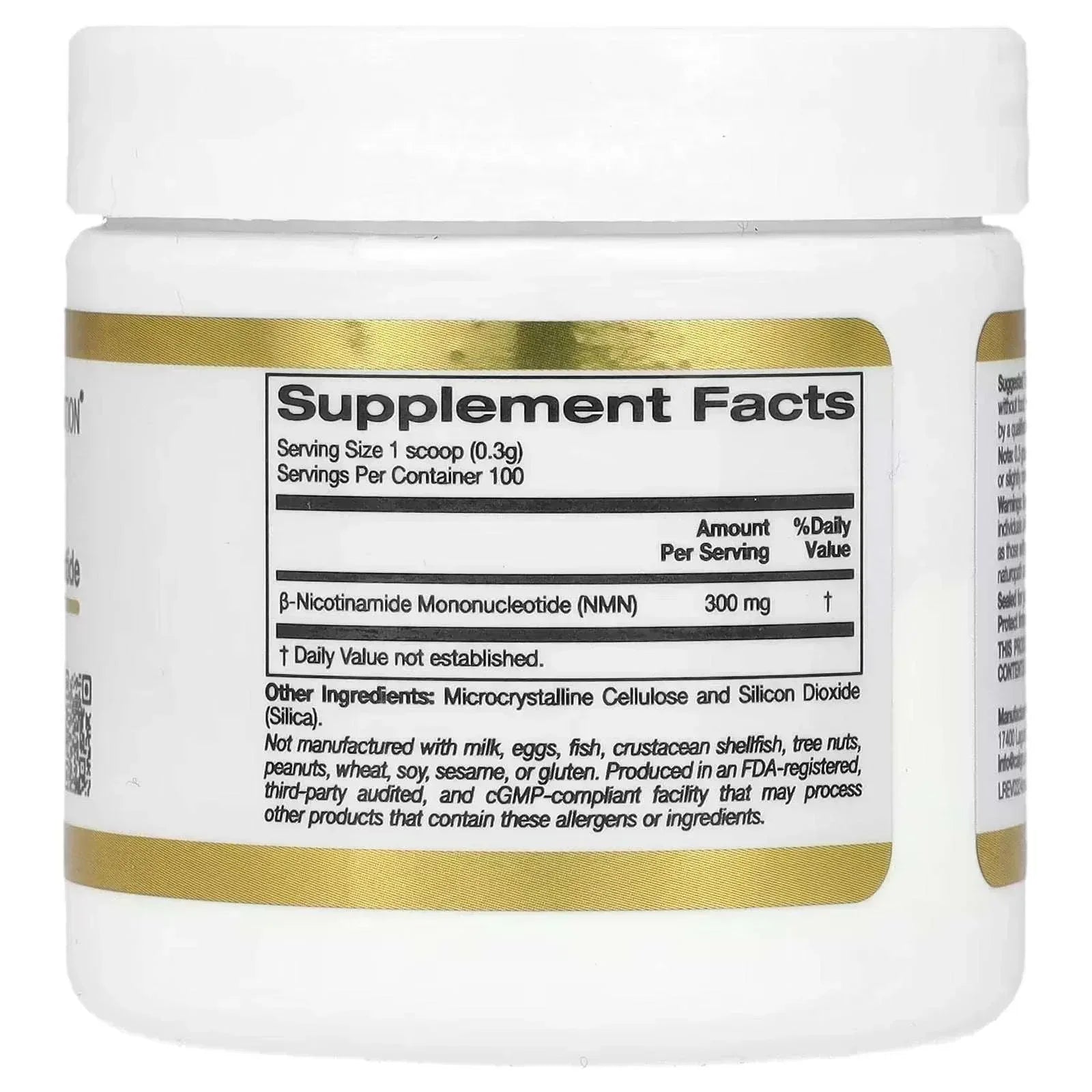 California Gold Nutrition NMN Powder – 30 g (1.06 oz) - Mumzar