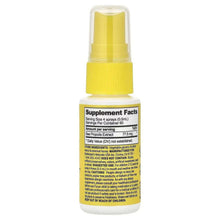 Kids propolis immune support throat spray bottle back label with facts text