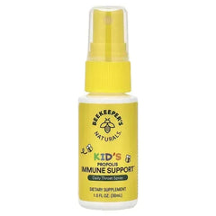 Beekeeper’s Naturals Kids Propolis Immune Support – Daily Throat Spray, 30 ml - Mumzar