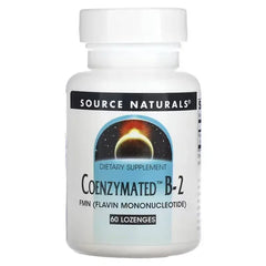 Source Naturals Coenzymated B-2 – 18 mg, 60 Pastilles - Mumzar