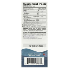 Supplement Facts panel for fish oil supplement bottle with serving size and ingredient amounts